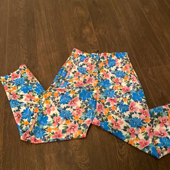 NWT ZARA Coral Pants - Picture 1 of 1
